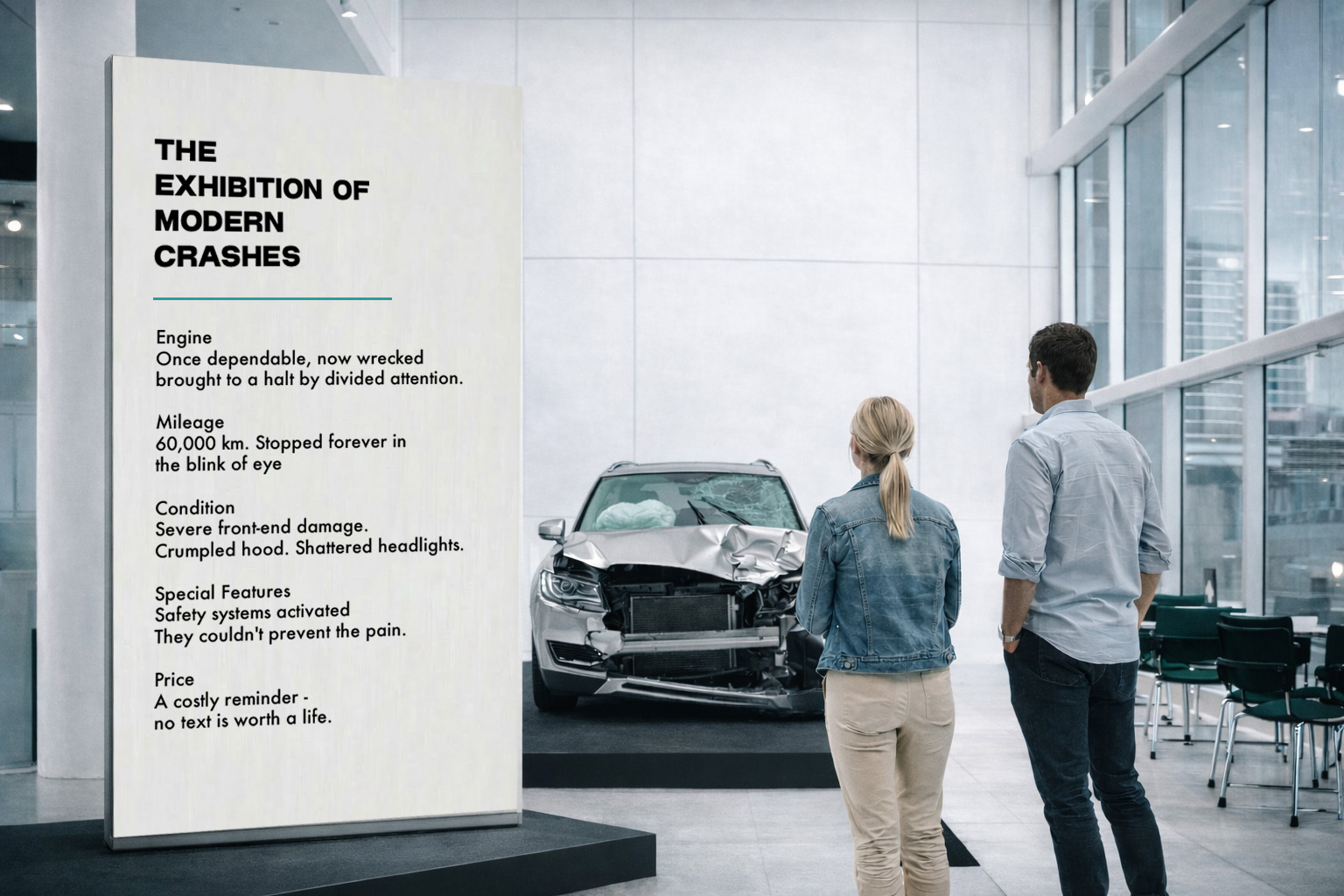 Specification panels / Exhibition concept